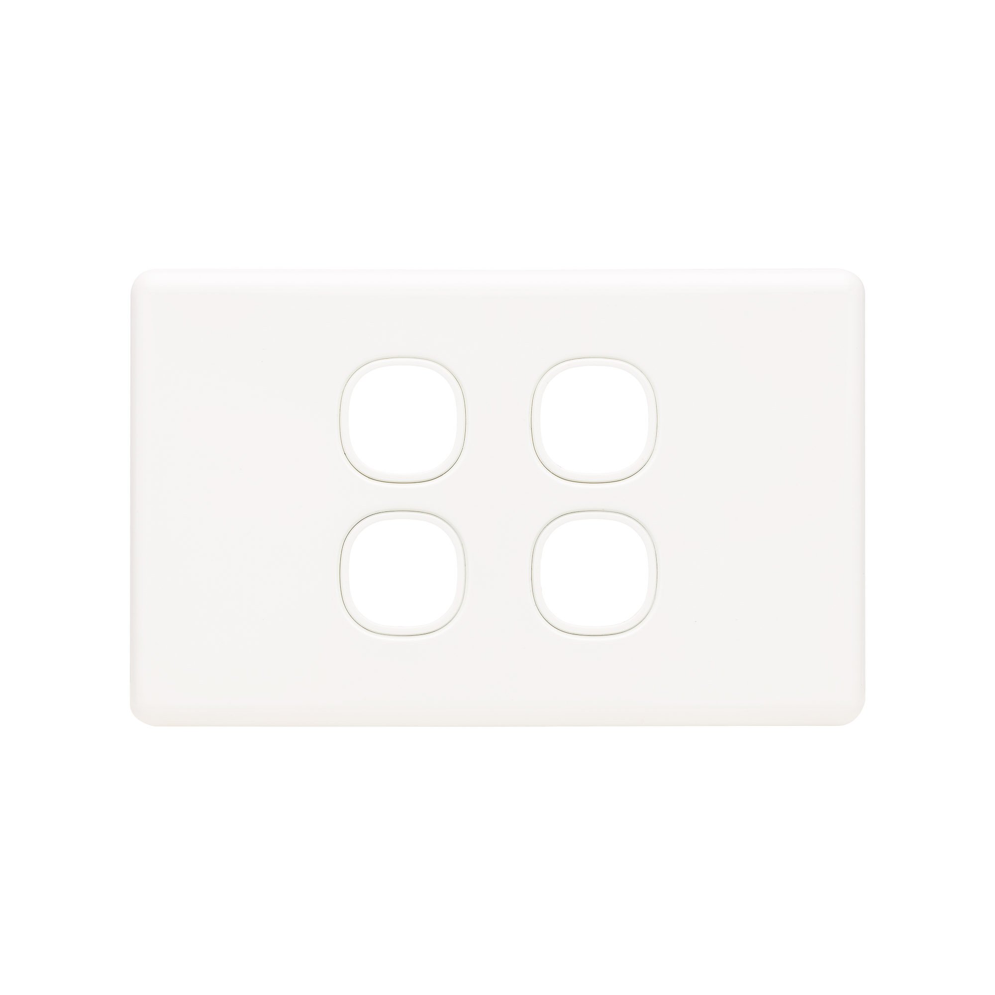 Switch Gear - Cover Plate - 4 Gang