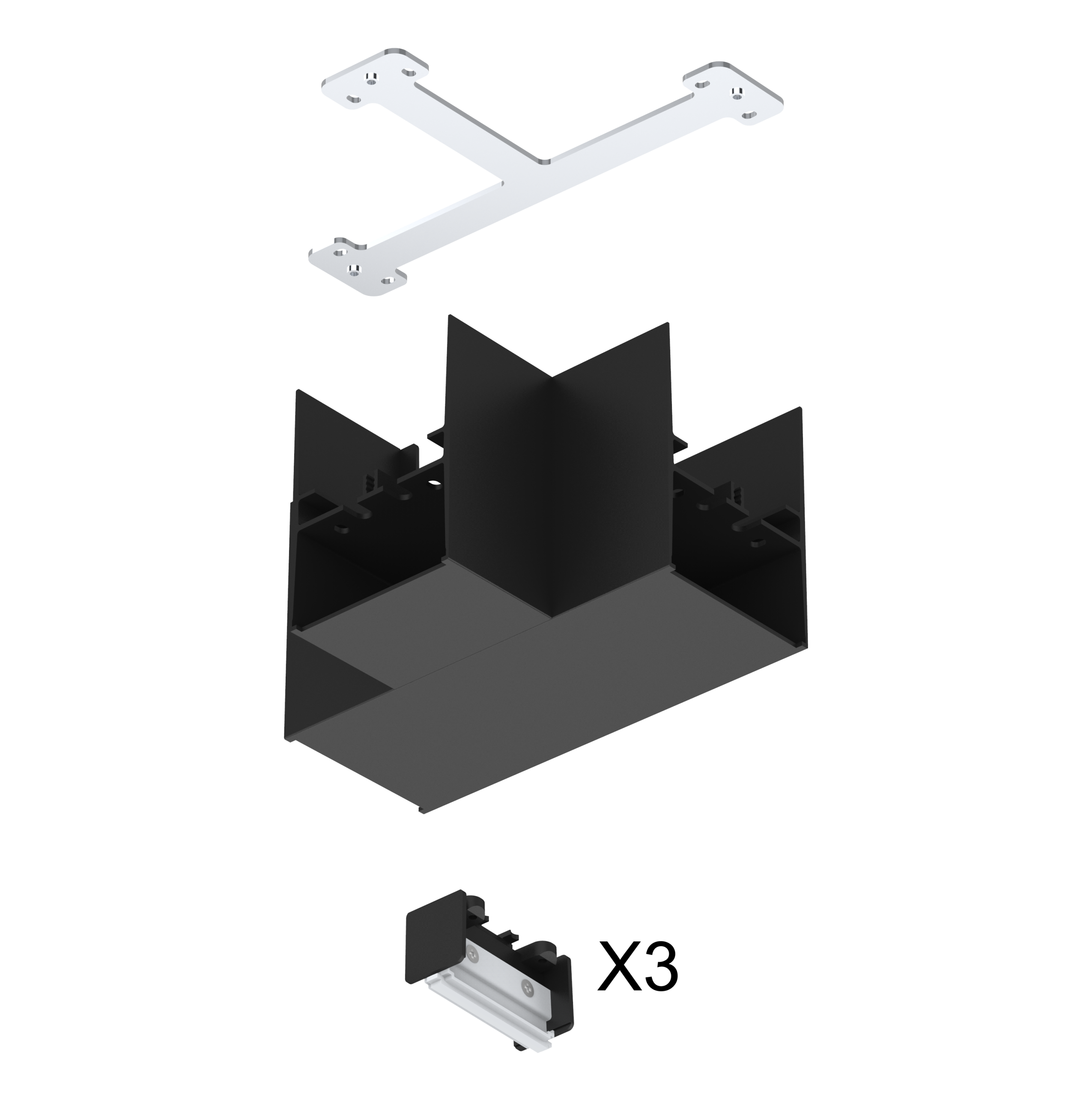 TEE Connector for Linear LED Light