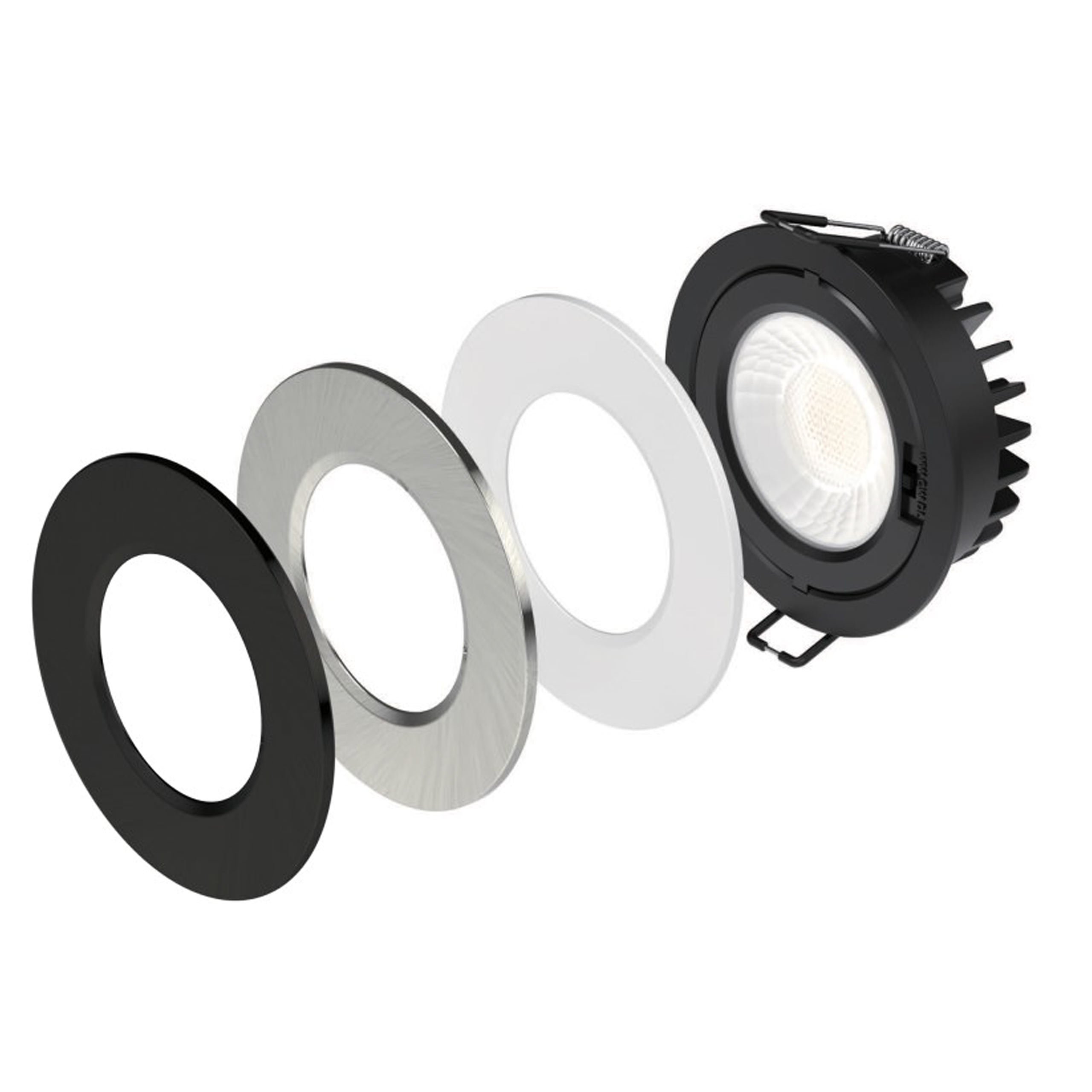 LED Fire Rated Downlight - 12W - CCT Switch - IP65 - Image 2