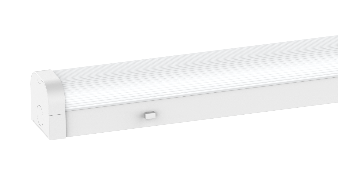 LED Batten - 40W - 1203 x 71 x 64mm - CCT Switch - Microwave Sensor