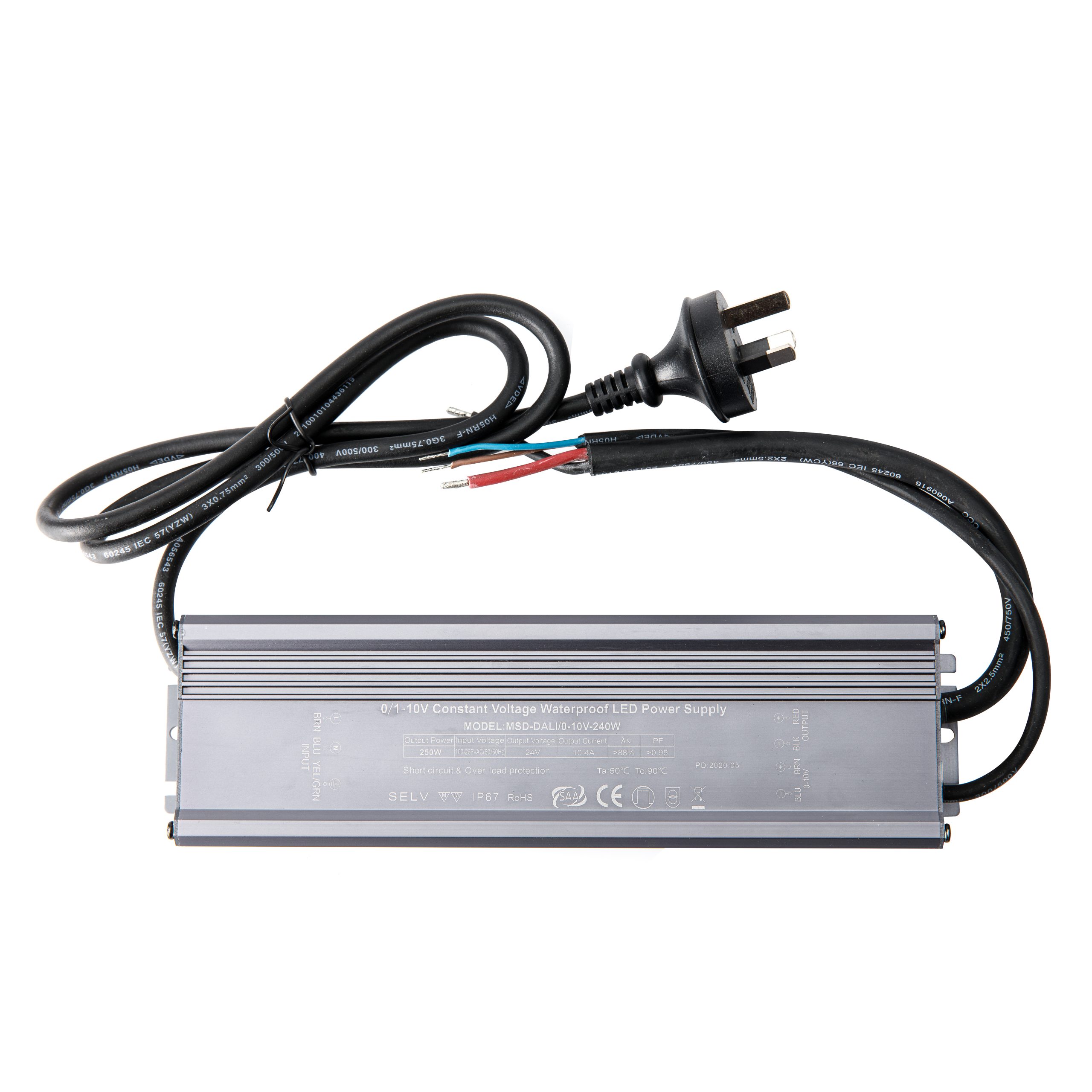 Dimmable Driver 0-10V for LED Strip Lighting - 24V - 200W