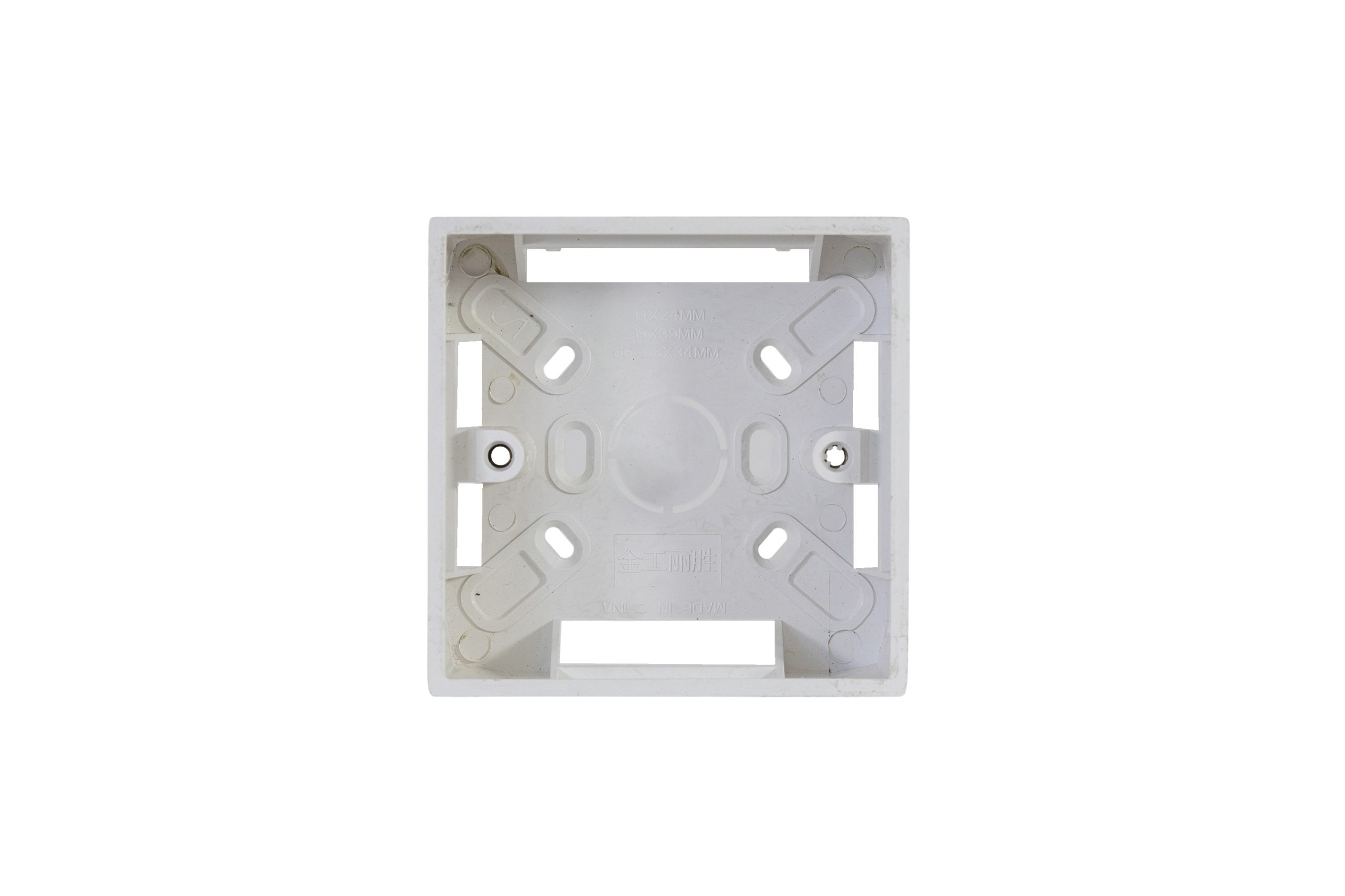 POWER-LITE MOUNTING BOX – SURFACE MOUNTED – FOR LED RGB AND RGBW REMOTE CONTROL