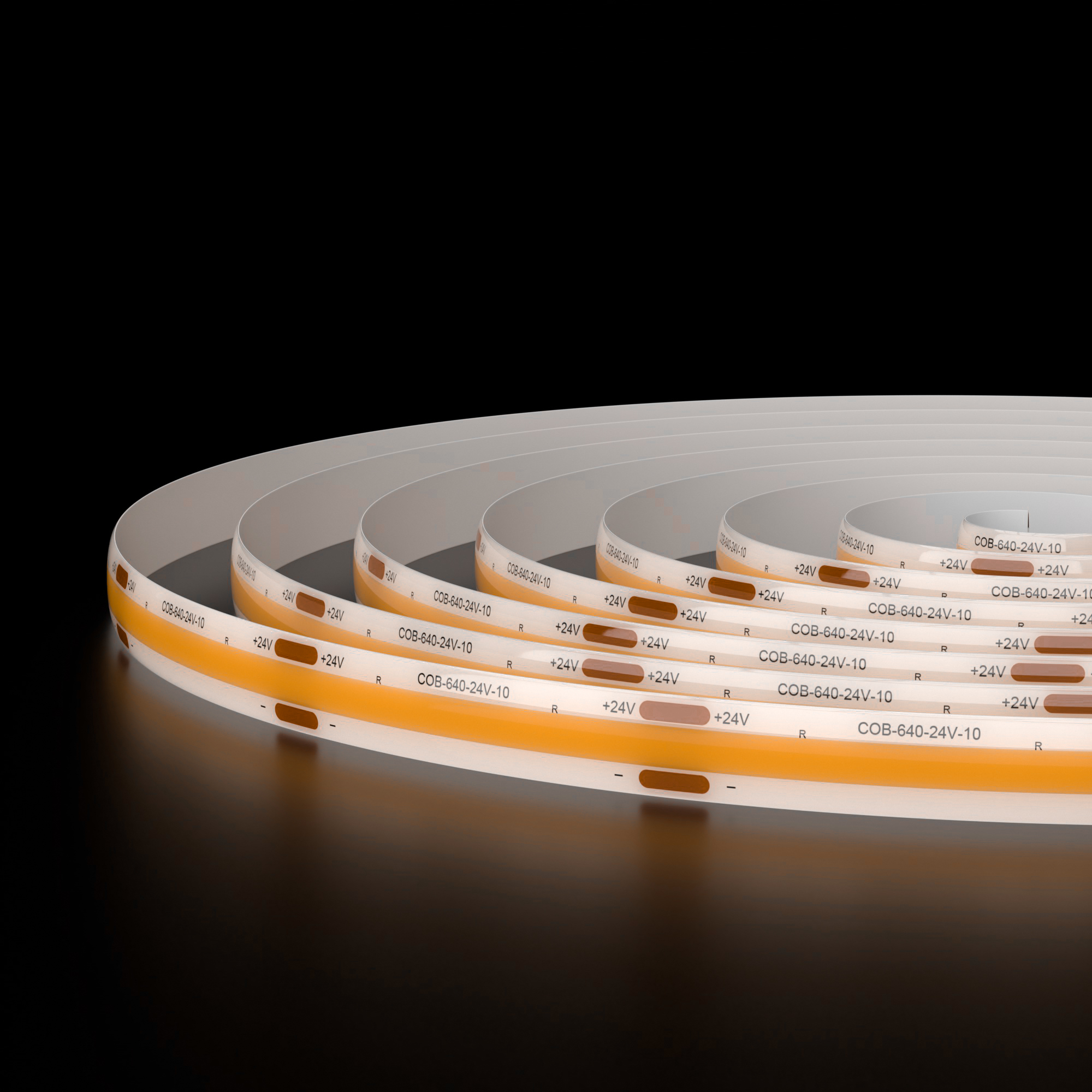 LED Flexible Strip COB 640LED/M - 100W - 1920lm/m - 10mm x 5m Roll - 4000K - IP20 - Image 2