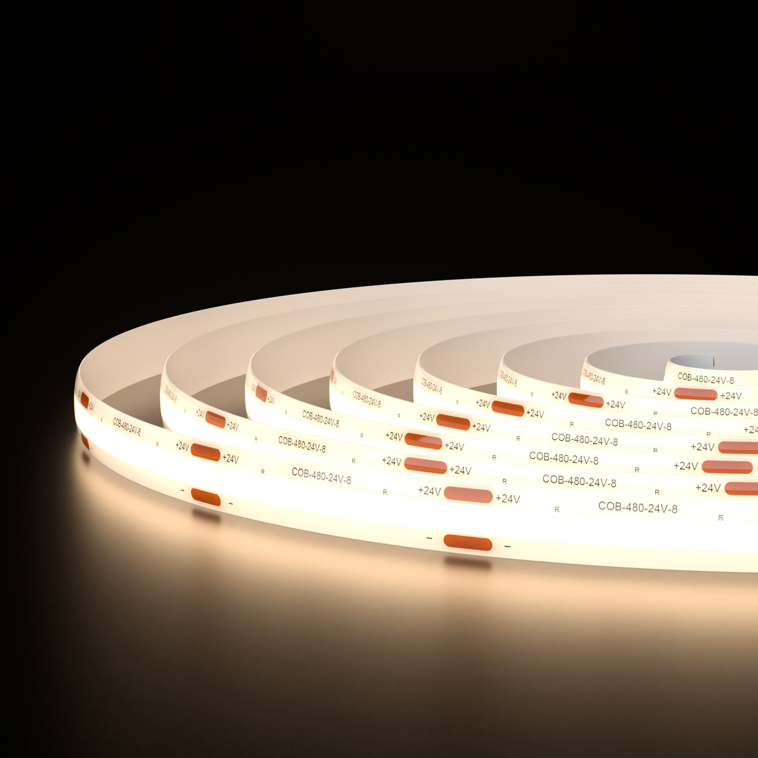 LED Flexible Strip COB - 48W - 5m Roll - 4000K - IP20 - Image 3