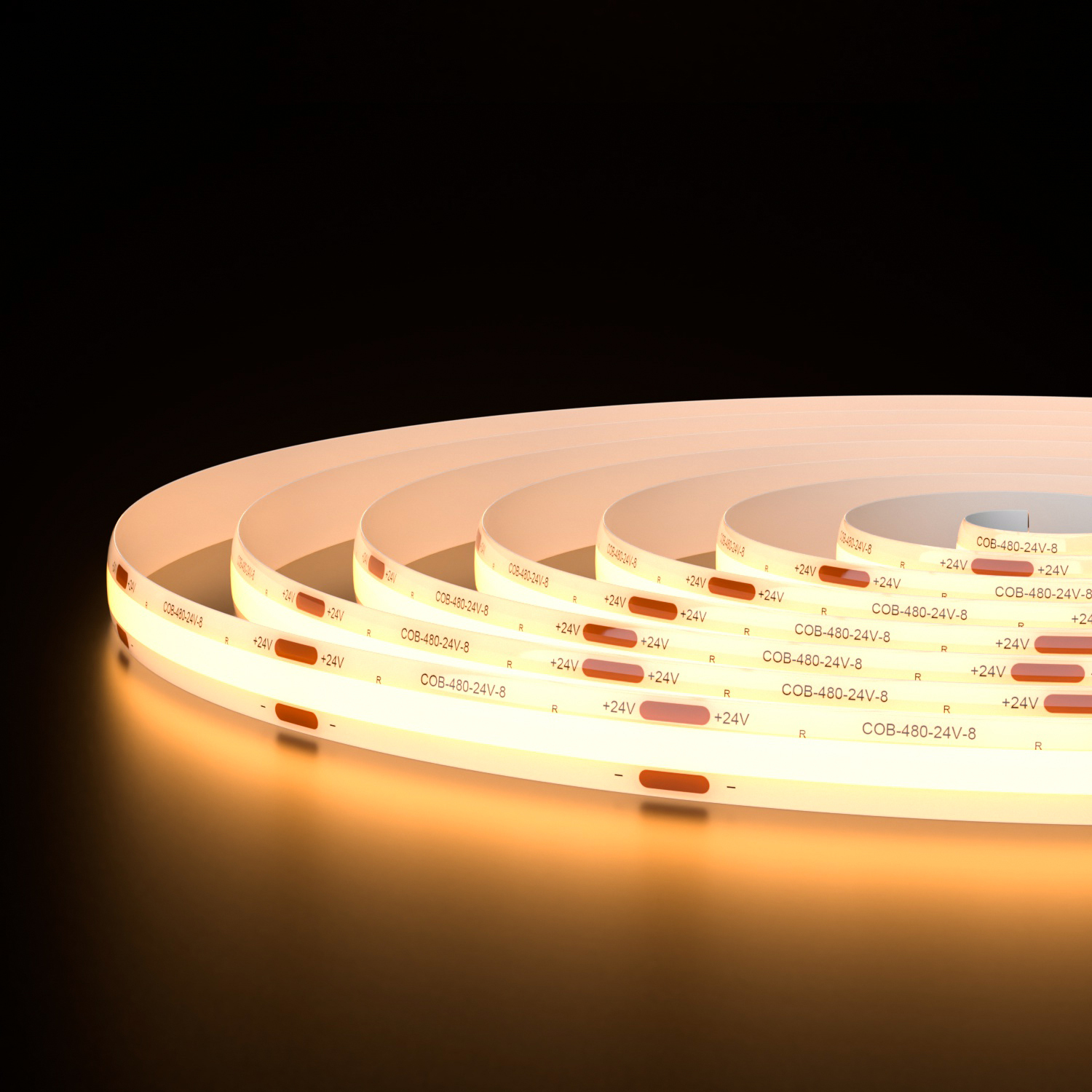 LED Flexible Strip COB - 48W - 5m Roll - 3000K - IP20 - Image 3