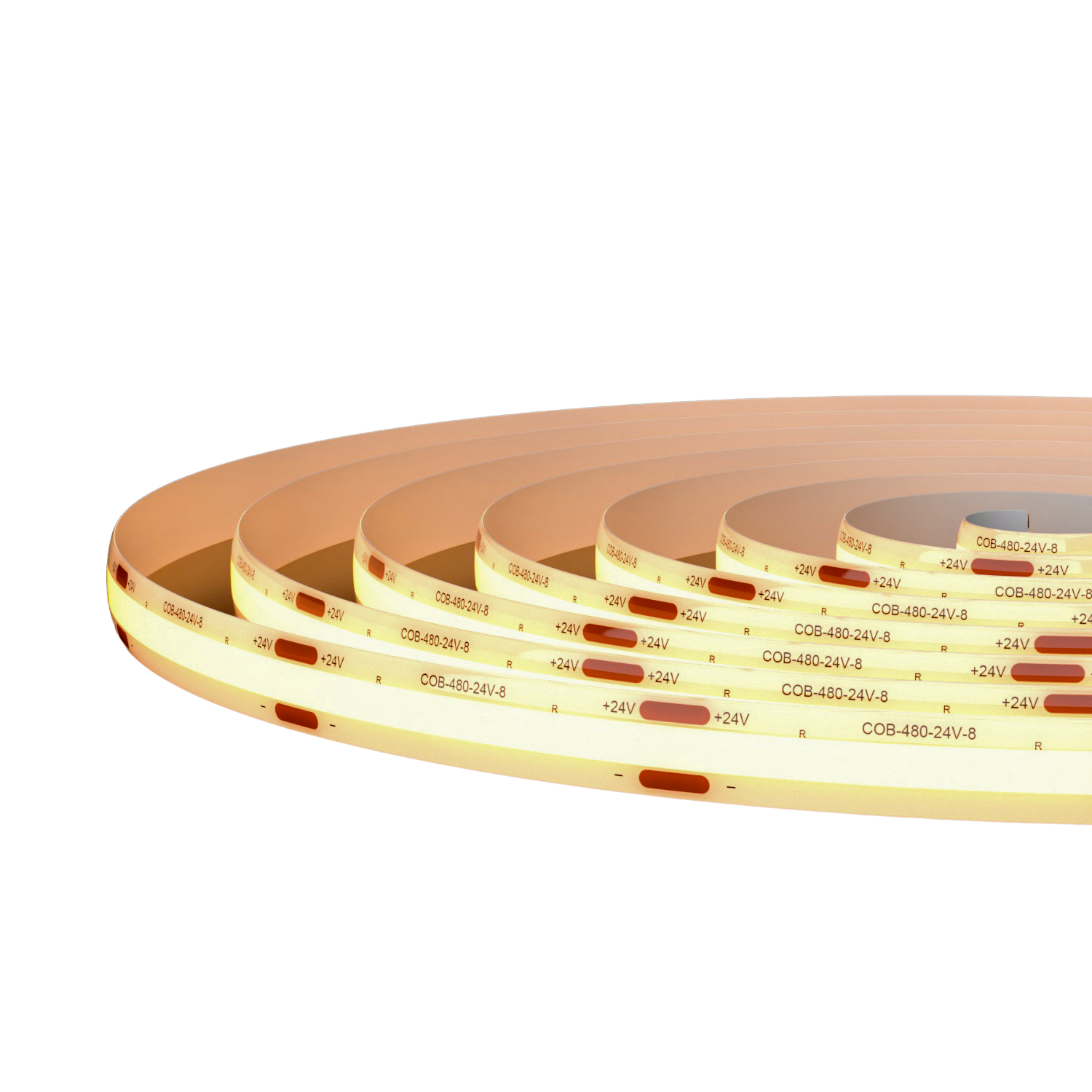 LED Flexible Strip COB - 48W - 5m Roll - 3000K - IP20