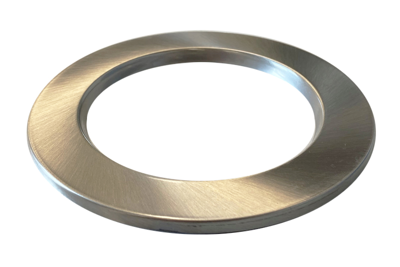Brushed Chrome ring for LED Downlight