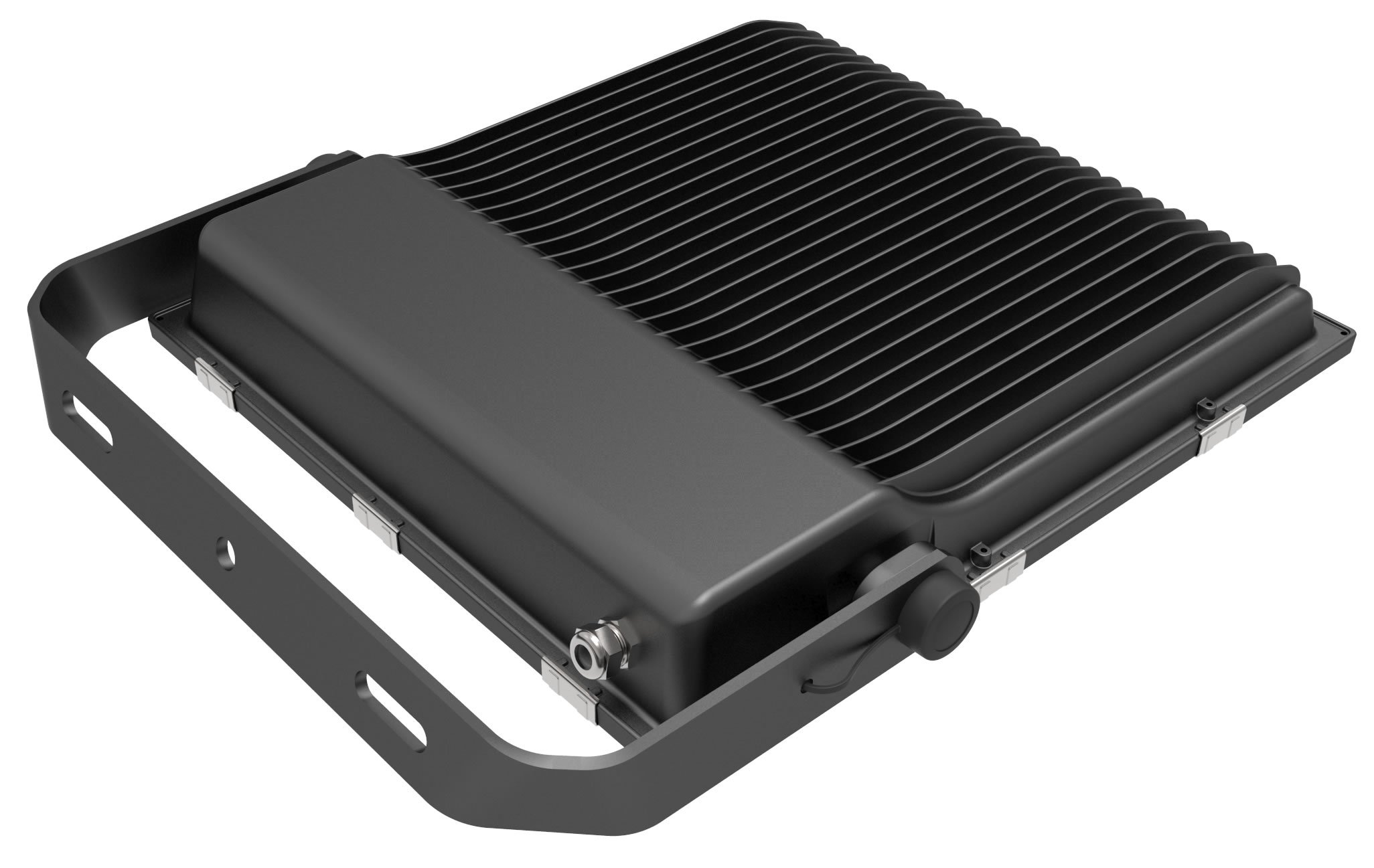 LED Slimline Flood Light - 200W - 24,600 Lumens - 6000K - Image 2