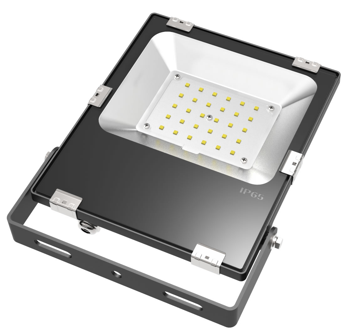 LED Slimline Flood Light - 50W - 6,000 Lumens - 6000K