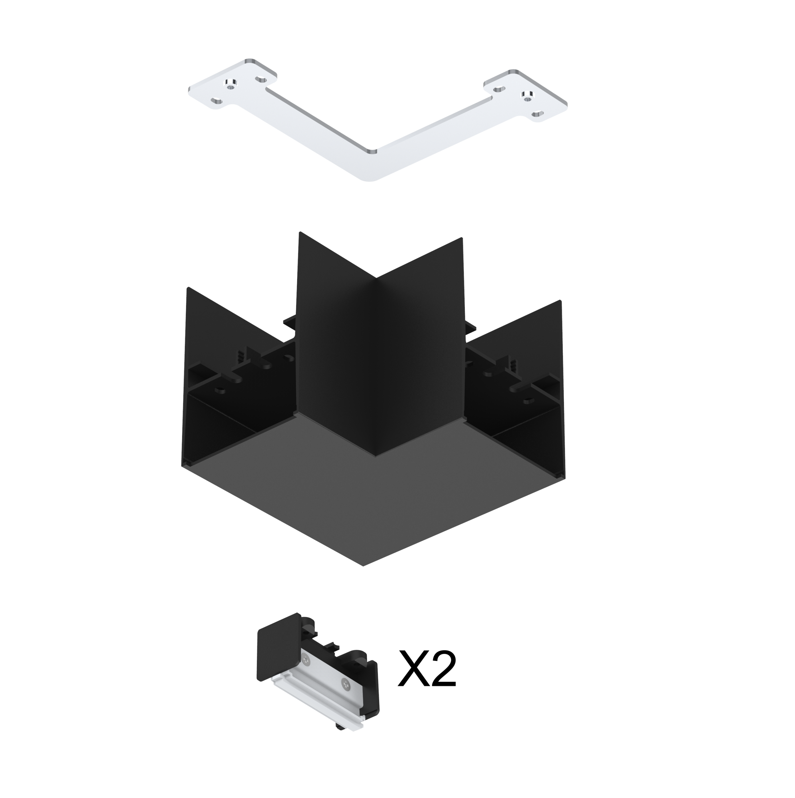LED Linear Light - Corner Connector - Image 2