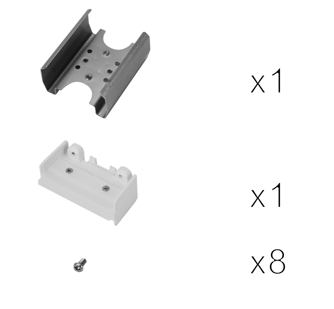 POWER-LITE LED Linear Light - Straight Connector - White