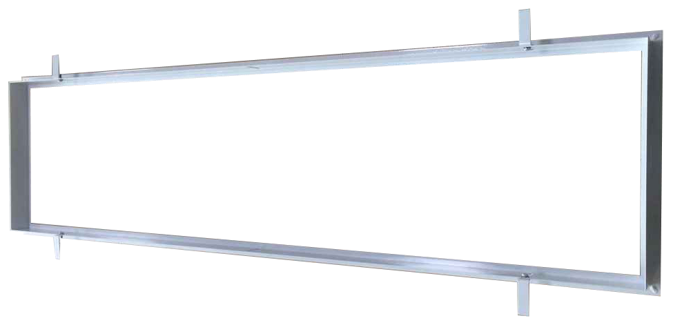 Flush Mount Frame Kit - to suit 1200 x 300mm LED Light Panel - Image 2