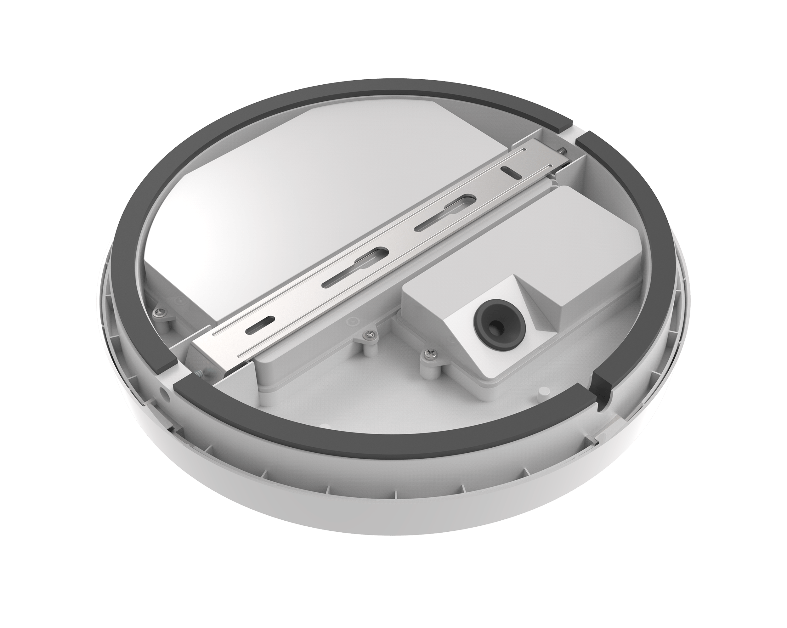 LED Oyster Light Microwave Sensor - 18W - CCT Switch - Image 3