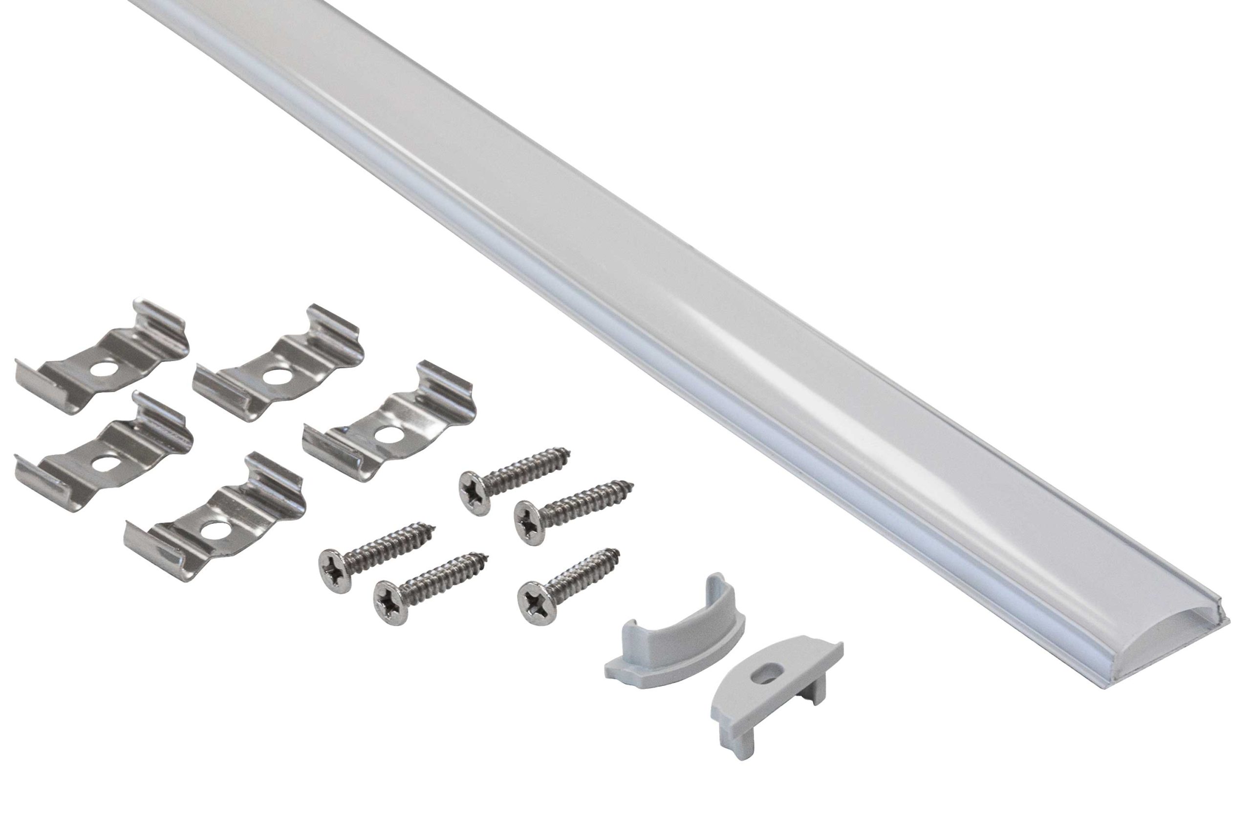 POWER-LITE 2.5 METER LENGTH BENDABLE ALUMINIUM & PC OPAL DIFFUSER