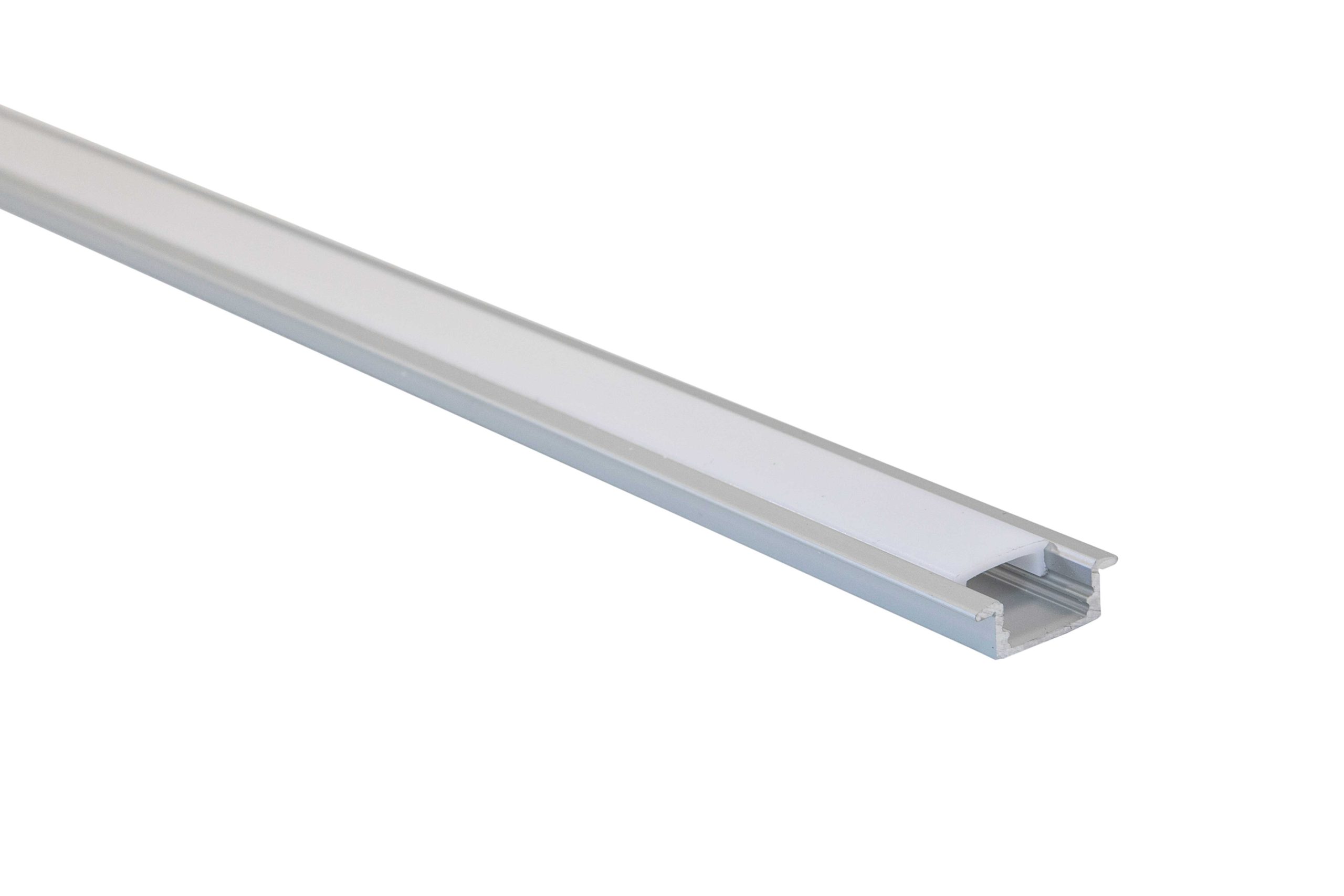 POWER-LITE ALUMIUM EXTRUSION WITH PC OPAL MATTE DIFFUSER – 2.5M