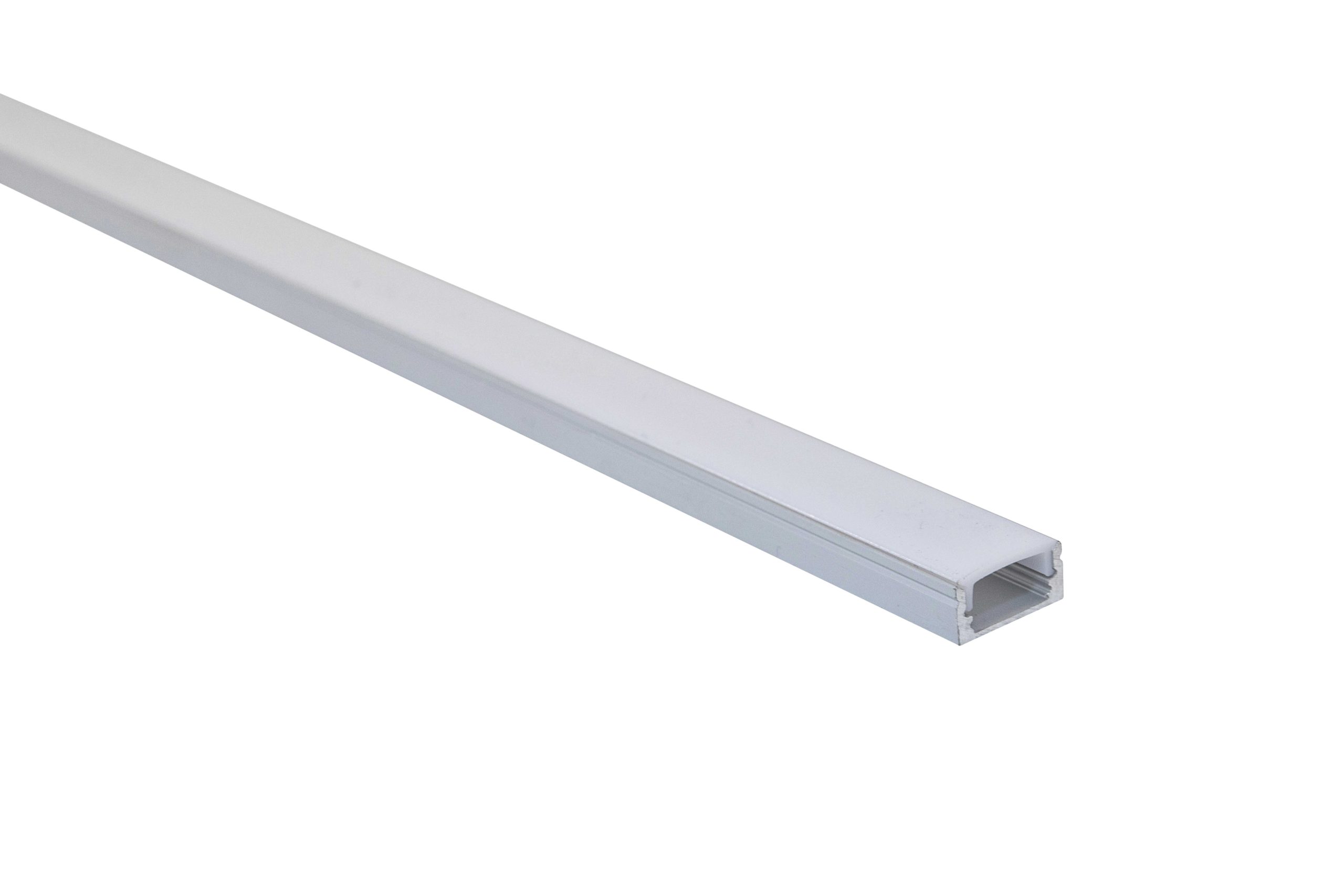 Alumium Extrusion with PC Opal Matte Diffuser - 2.5m