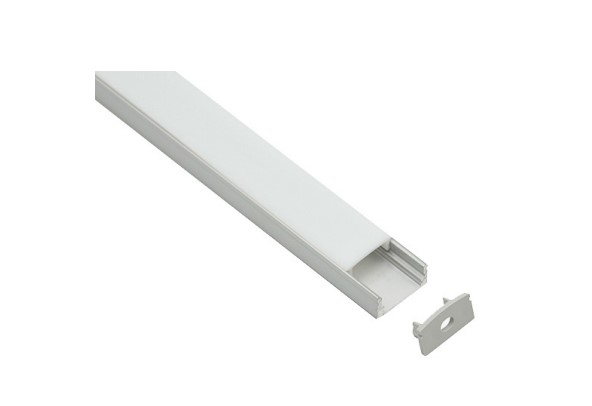 Strip Light Aluminium Extrusion End Caps for PL-AL002