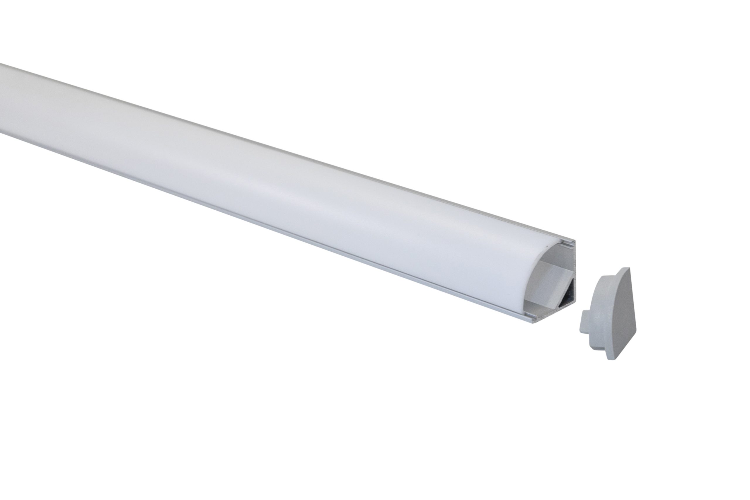 POWER-LITE 2.5M LENGTH ALUMINIUM – SILVER – WATERPROOF