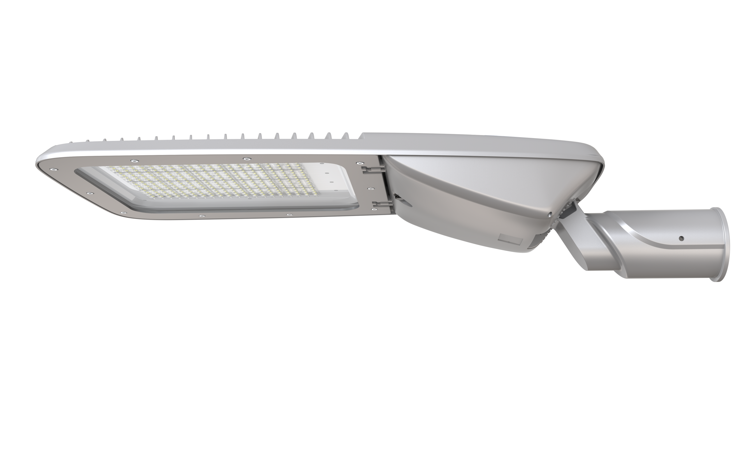 LED Street Light - 240W - 33,600 Lumens - 6500K - Grey - IP66 - Image 4