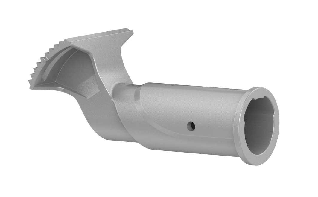 Street Light Spigot - Single - 42mm - Grey