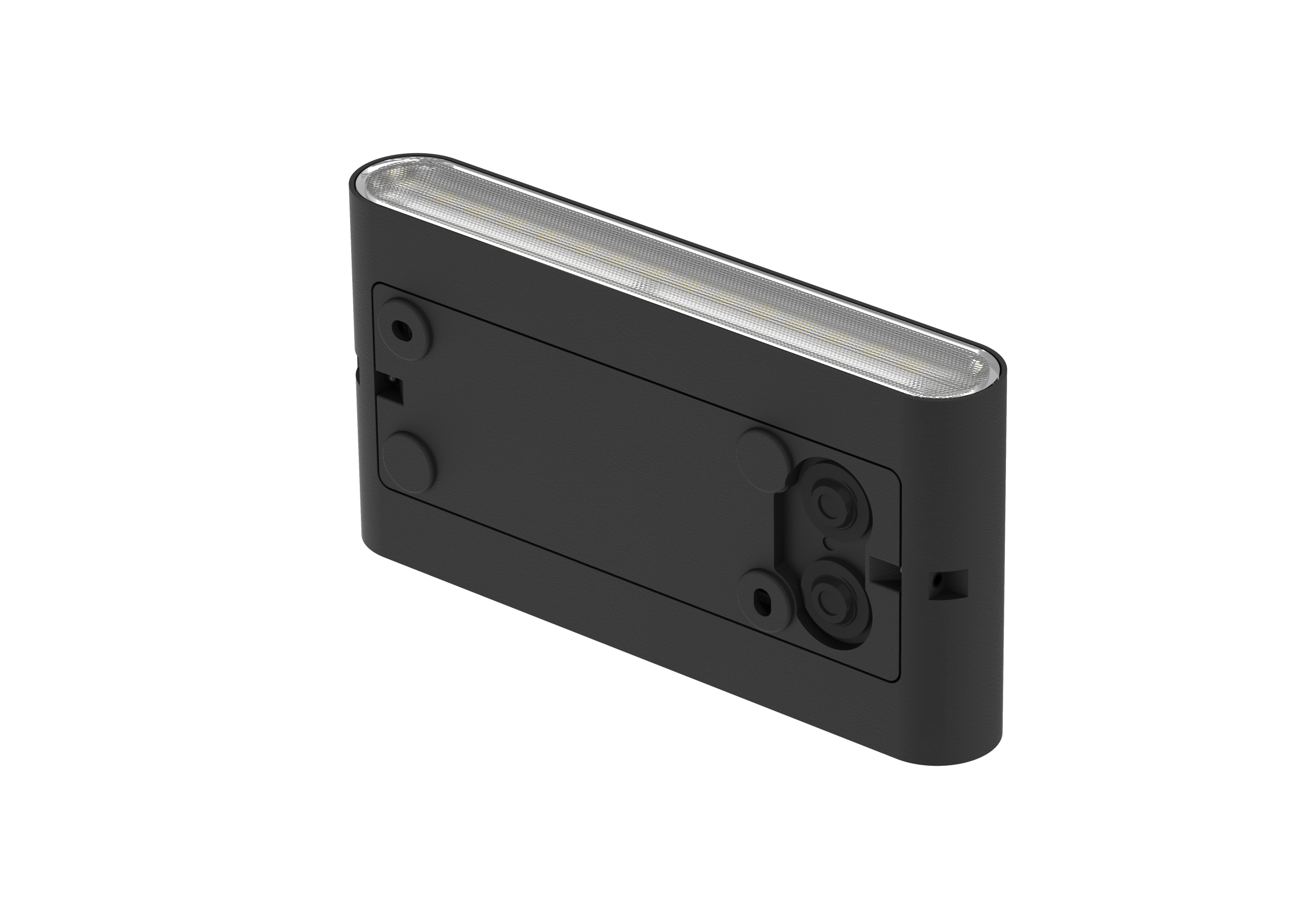 LED Wall Light Ultra Slim - 10W - Up/Down - CCT Switch - Black - IP65 - Image 2