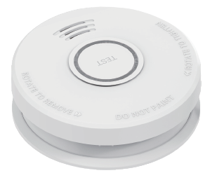 Ranger Battery Powered Smoke Alarm - 1 Year 9V Replaceable Battery