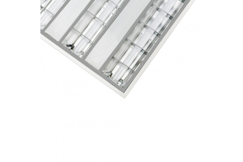 LED Louvred Troffer - 36W - 600mm x 600mm - 6000K - Image 3