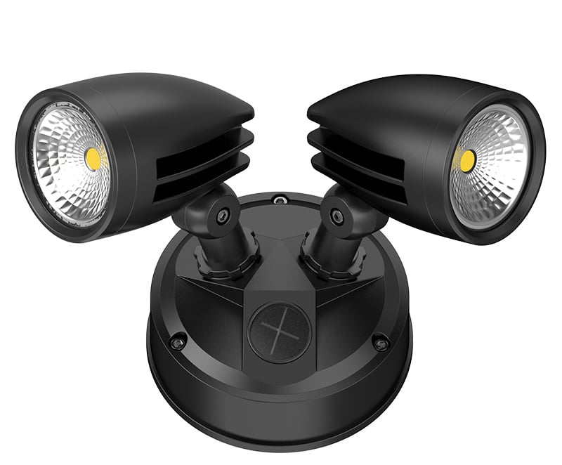 POWER-LITE LED TWINSPOT – 26W – BLACK