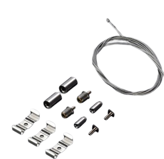 Strip Light Aluminium Extrusion Suspension Kit - 5m - Image 2