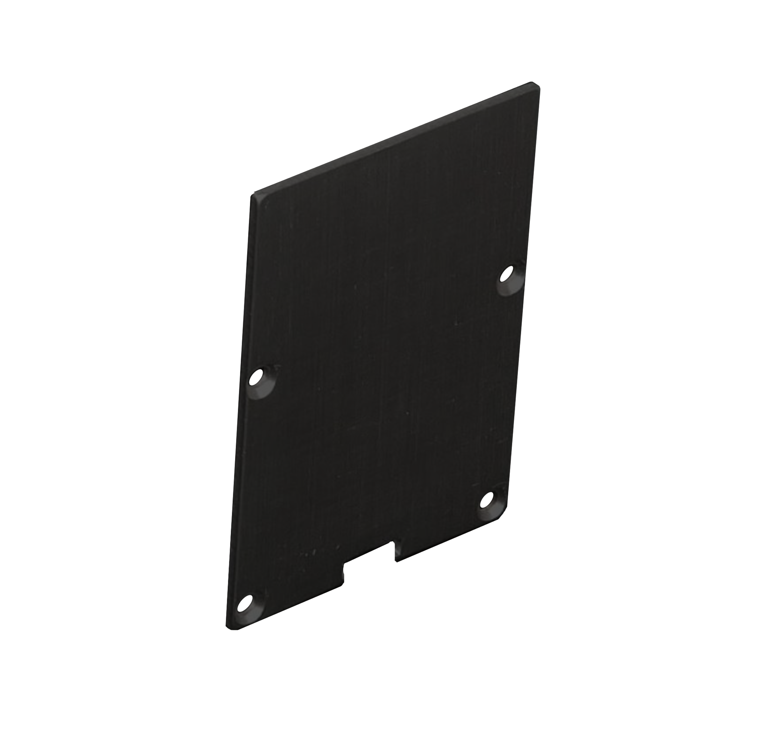 Strip Light Aluminium Extrusion End Caps- Black - Image 2