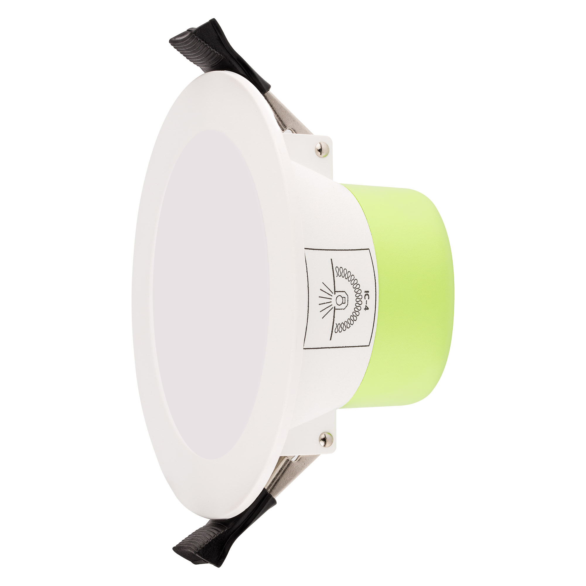 LED Integral Downlight Flush Lens - 8W - 90-95mm Cut Out - CCT Switch - Image 5