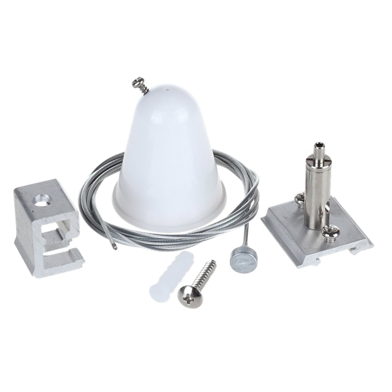 Track Light - Wire Suspension Kit 5m - White - Image 2