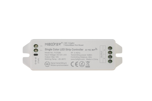 Single Colour Receiver for LED Strip Lighting