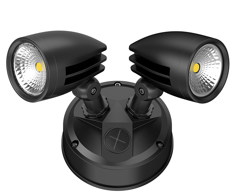 POWER-LITE LED TWINSPOT – 26W – BLACK