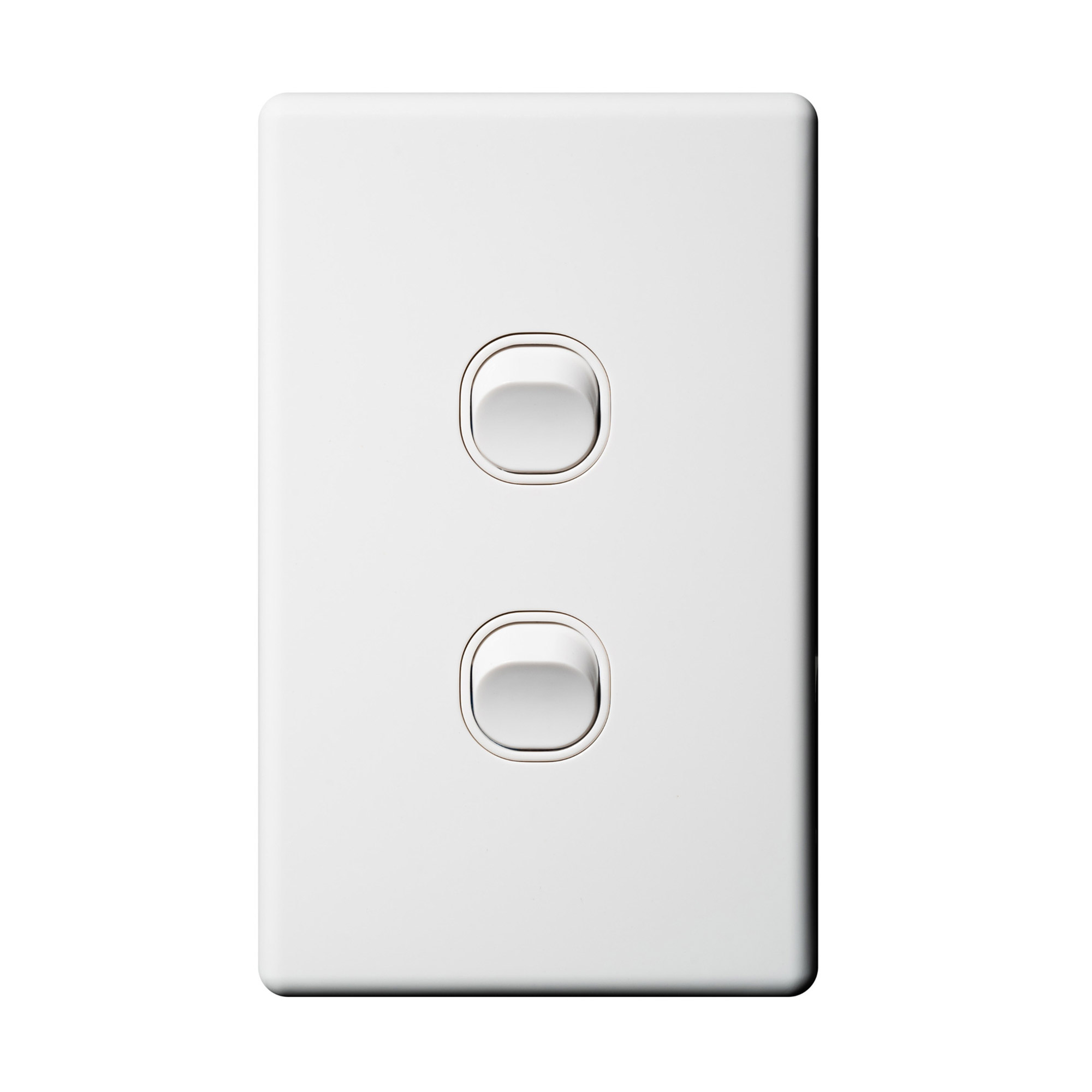 VERTICAL WALL SWITCH 2 GANG